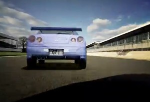 R34 Nissan Skyline GT-R in Gran Turismo 15th anniversary teaser video