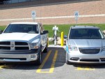 Ram 1500 Plug-In Hybrid pickup truck and Chrysler Town & Country plug-in hybrid minivan, April 2012