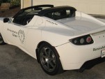 RAR White Tesla Roadster