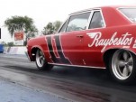 Raybestos 1964 Pontiac GTO-R at the drag strip.