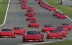 Gathering Of Ferrari F40s Smashes World Record At Silverstone