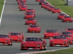 Record gathering of 60 Ferrari F40s attend 2012 Silverstone Classic