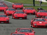 Record number of Ferraris turn up at Silverstone