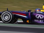 Red Bull Racing during testing for the 2013 Formula One season