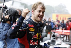 Red Bull Racing’s Sebastian Vettel scores his third F1 World Championship in a row in Brazil