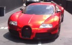 Red Chrome Bugatti Veyron Wrap: Why, Dartz, Why?