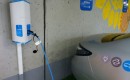 Renault Fluence ZE charging at Better Place pubic charge spots in Israel [photo: Brian of London]