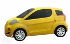 Claymation: Renault Twingo ZE Electric Car In The Buff