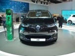 Renault ZOE electric car live photos
