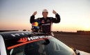 Rhys Millen and his Hyundai Genesis Coupe at the 2012 Pikes Peak Hill Climb