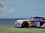Rhys Millen and the Veloster rally car go golfing