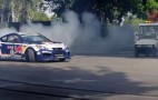 Drift Thug Hoons Genesis Coupe Through Hyundai HQ: Video