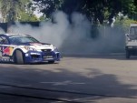 Rhys Millen hoons the Genesis Coupe drift car through HMA HQ