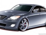 rksport hyundai genesis sedan sema 2008 001
