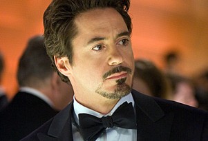 Robert Downey Jr. as Tony Stark in Iron Man 