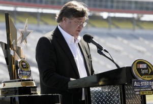 Robin Pemberton explains the Sprint All-Star changes at Charlotte Motor Speedway - NASCAR photo