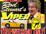 Rod Stewart's stolen 2004 Dodge Viper at Volo Auto Museum.