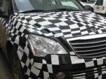 Roewe SUV spy shots