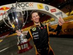 Romain Grosjean after winning the 2012 ROC - Image courtesy of Race Of Champions