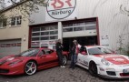 ‘Ring Queen Sabine Schmitz Takes On A Challenge From A Ferrari 458 Driver: Video