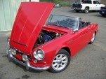 Rotary-powered 1967 Datsun 311 Roadster. Photo via Bring a Trailer.