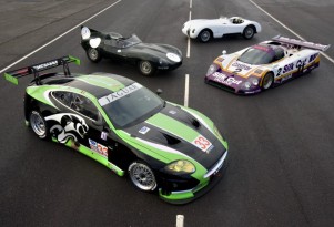 RSR Jaguar XKR GT2 Le Mans endurance race car