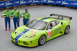 Rugolo, Krohn, Jonsson at Le Mans in 2011 - Krohn Racing photo