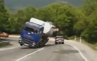 Mercedes-Benz Driver Narrowly Evades Death By Tanker: Video