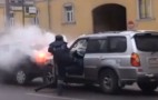 Video: Russian Drunk Driver Rampages, Gets Beaten