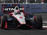 Ryan Briscoe in qualifying at Long Beach - Anne Proffit photo
