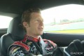 Ryan Briscoe, lapping the Indianapolis Motor Speedway in the Corvette ZR1.