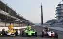 Ryan Hunter-Reay, James Hinchcliffe and Ryan Briscoe - Anne Proffit photo