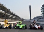 Ryan Hunter-Reay, James Hinchcliffe and Ryan Briscoe - Anne Proffit photo