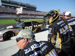 Ryan Newman's crew services his No. 39 Army Chevy. Photo courtesy of Flickr user U.S. Army.