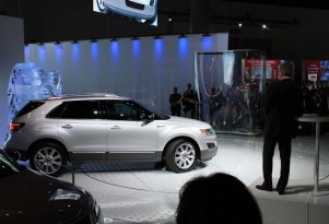 Saab 9-4X production model live photos
