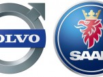 Saab and Volvo logos