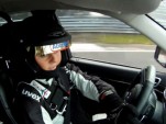 Sabine Schmitz drives the Grand Cherokee SRT8