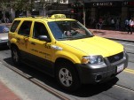 San Francisco Ford Hybrid Escape Taxi by Flickr user Ian Fuller