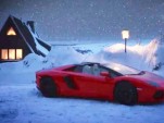 Santa’s Lamborghini Aventador LP 700-4 Roadster
