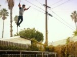 Scene from Lexus short film 'Swimming In Air'