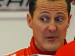 Schumacher hits pedestrian while driving Fiat van