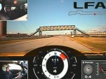 Scott Pruett drives the Lexus LFA at Infineon
