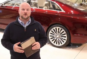 Screencap from Lincoln MKZ walkthrough video