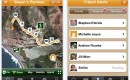 Screencaps from the Sheen's Ravines app