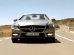 Screencapture of leaked 2012 Mercedes-Benz SLK video