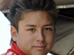 Sebastian Saavedra at the 2012 Indianapolis 500 - Anne Proffit photo