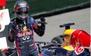Sebastian Vettel after winning the 2013 Formula One Canadian Grand Prix