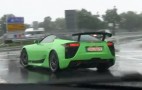 Another Wild Lexus LFA Prototype Spied In Germany: Video