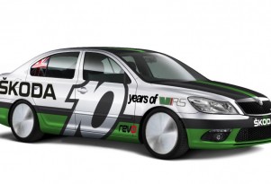 Skoda Octavia vRS Bonneville record car