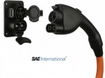 Society of Automotive Engineers (SAE) J-1772 "combo" electric-car charging plug